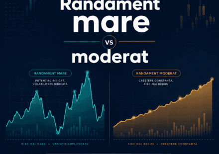 Acțiuni cu randament mare versus randament moderat