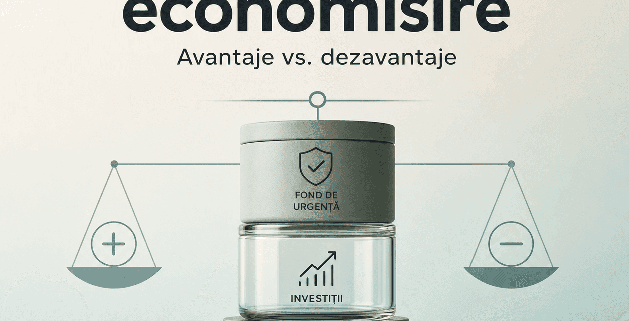 Avantajele și dezavantajele diferitelor strategii de economisire