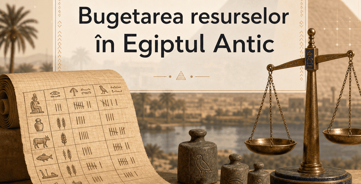 Bugetarea resurselor în Egiptul Antic Bugetarea resurselor în Egiptul Antic