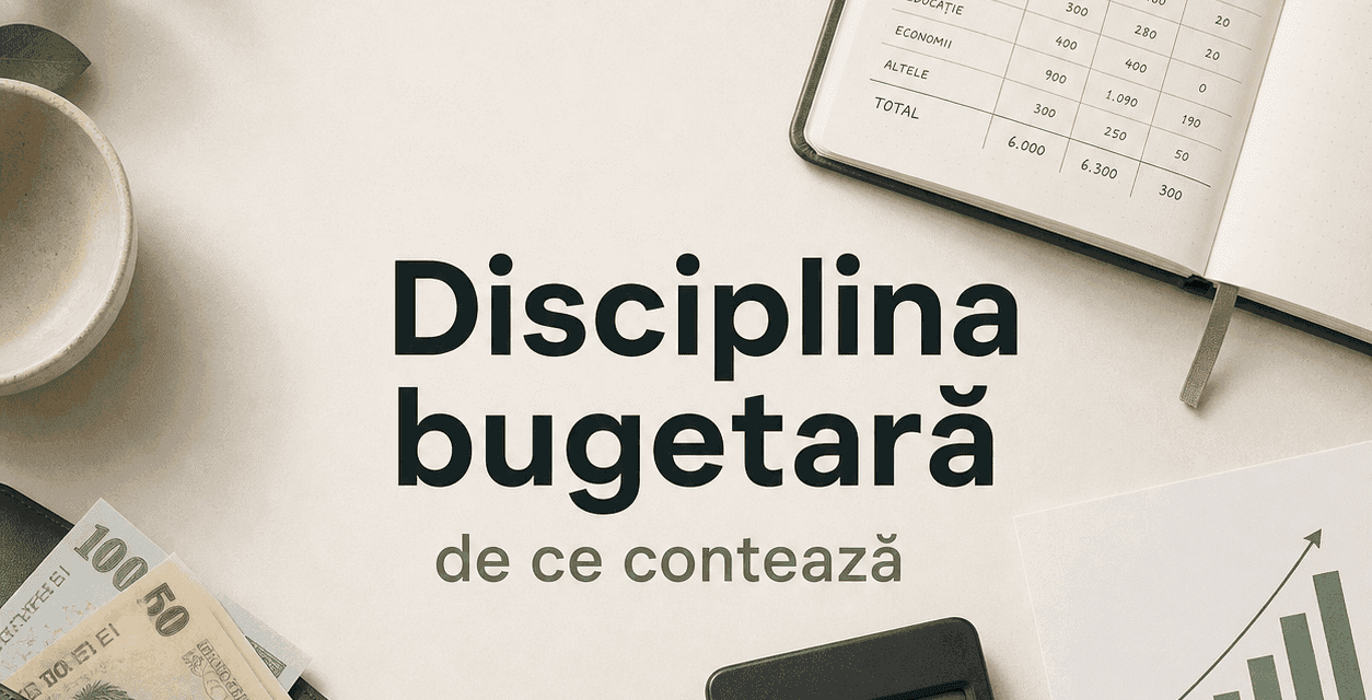 Ce este disciplina bugetară și de ce contează