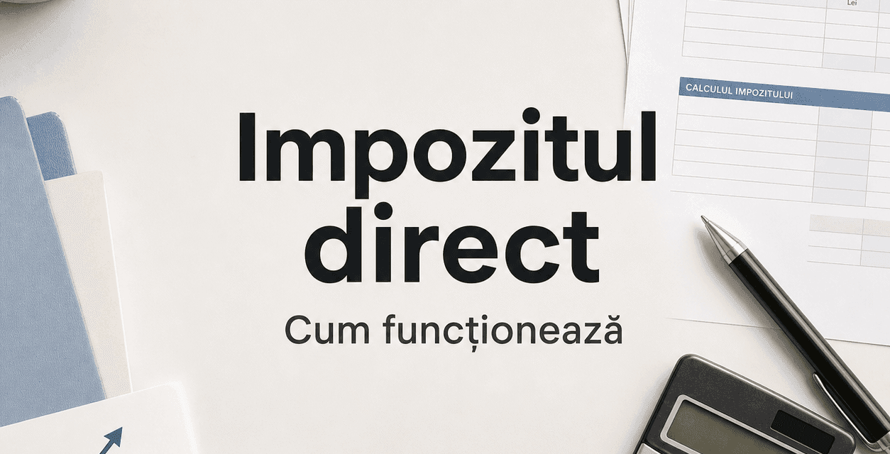 Ce este impozitul direct și cum funcționează