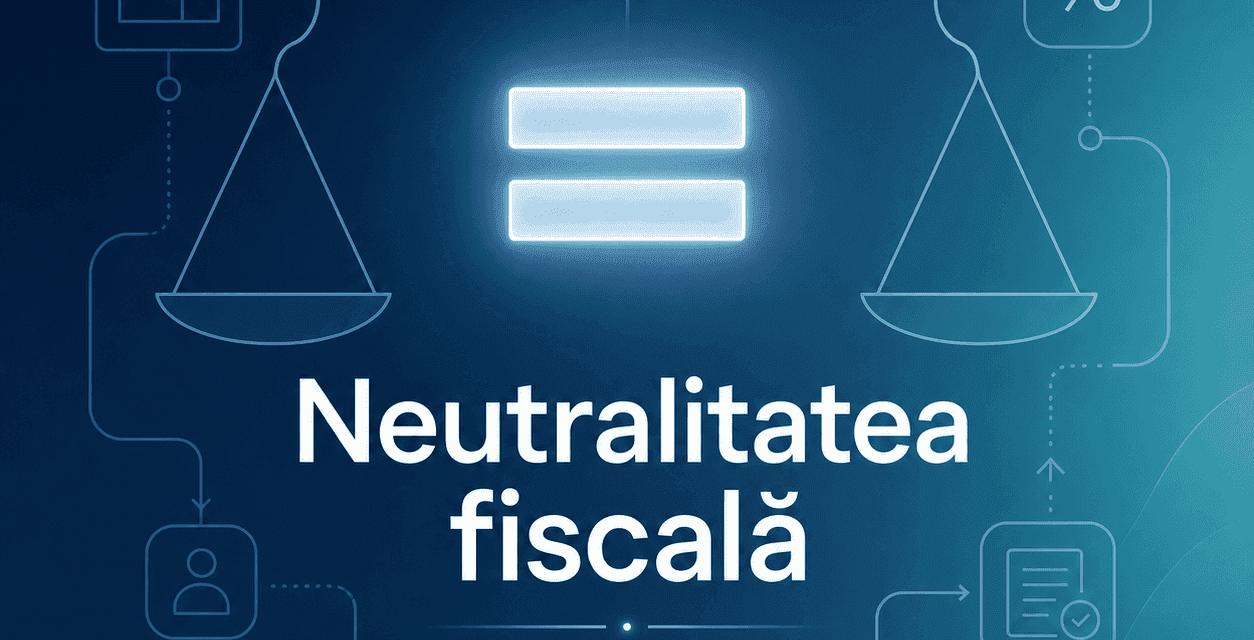 Ce este neutralitatea fiscală Ce este neutralitatea fiscală