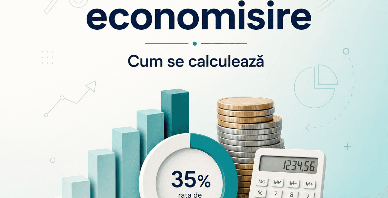 Ce este rata de economisire și cum se calculează Ce este rata de economisire și cum se calculează