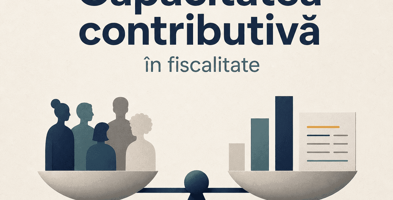 Ce înseamnă capacitatea contributivă în fiscalitate