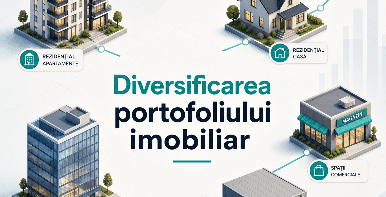 Ce înseamnă diversificarea portofoliului imobiliar