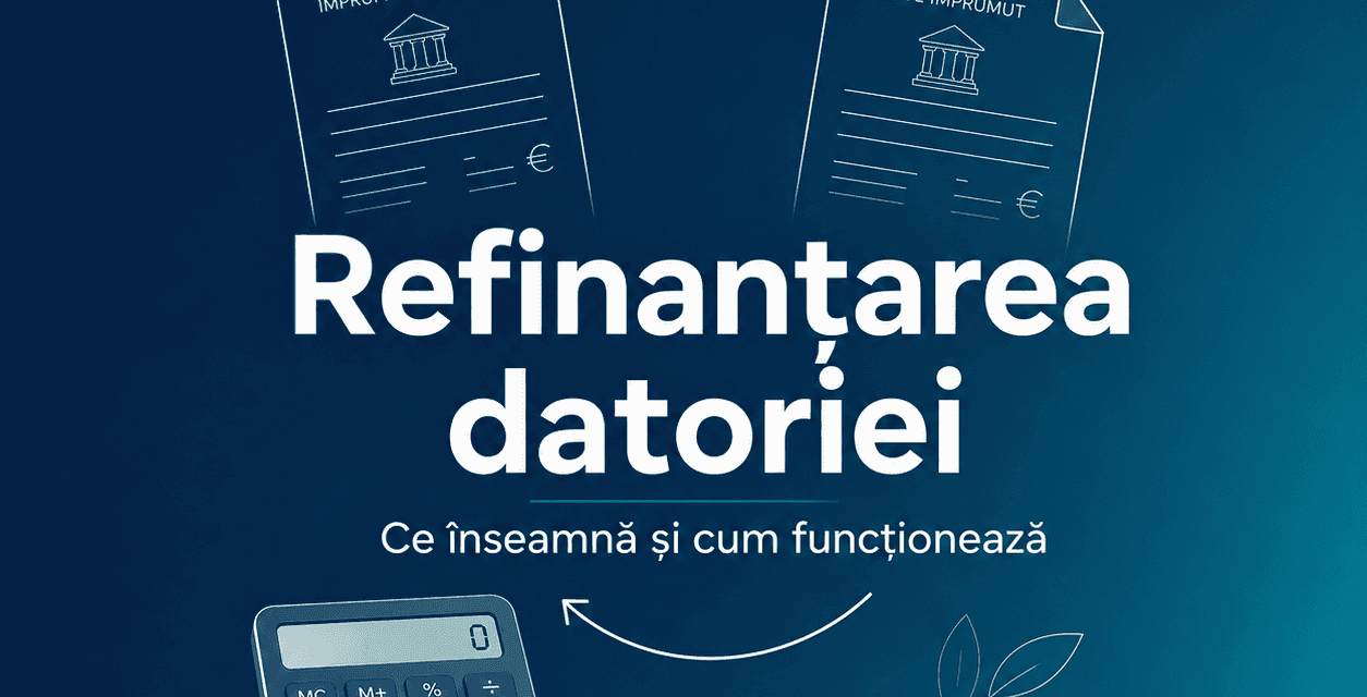 Ce înseamnă refinanțarea unei datorii