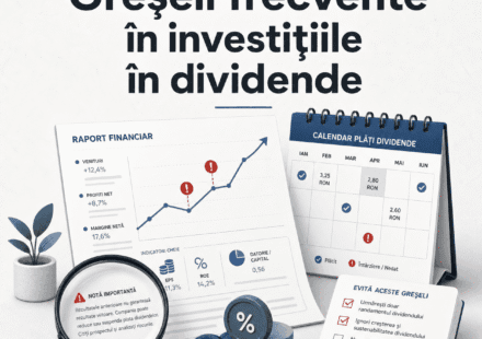 Cele mai frecvente greșeli ale investitorilor în dividende