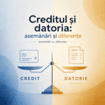 Creditul și datoria: asemănări și diferențe