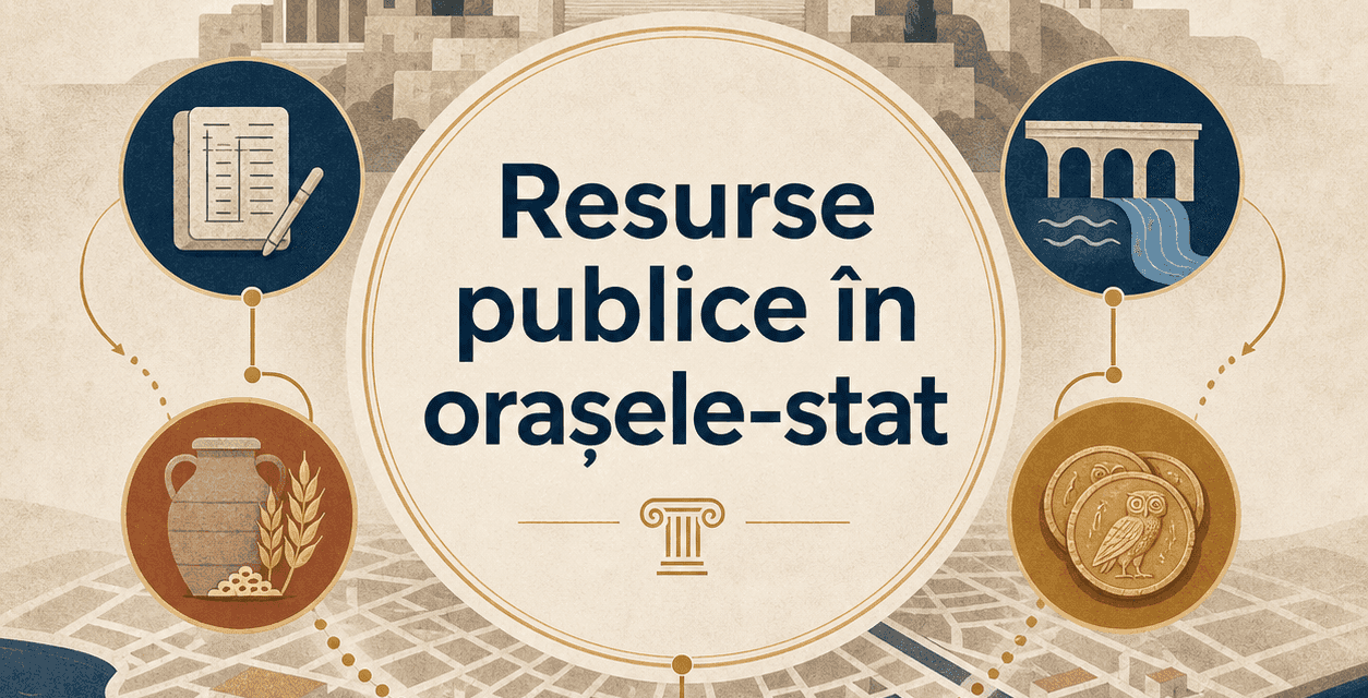 Cum administrau orașele-stat resursele publice