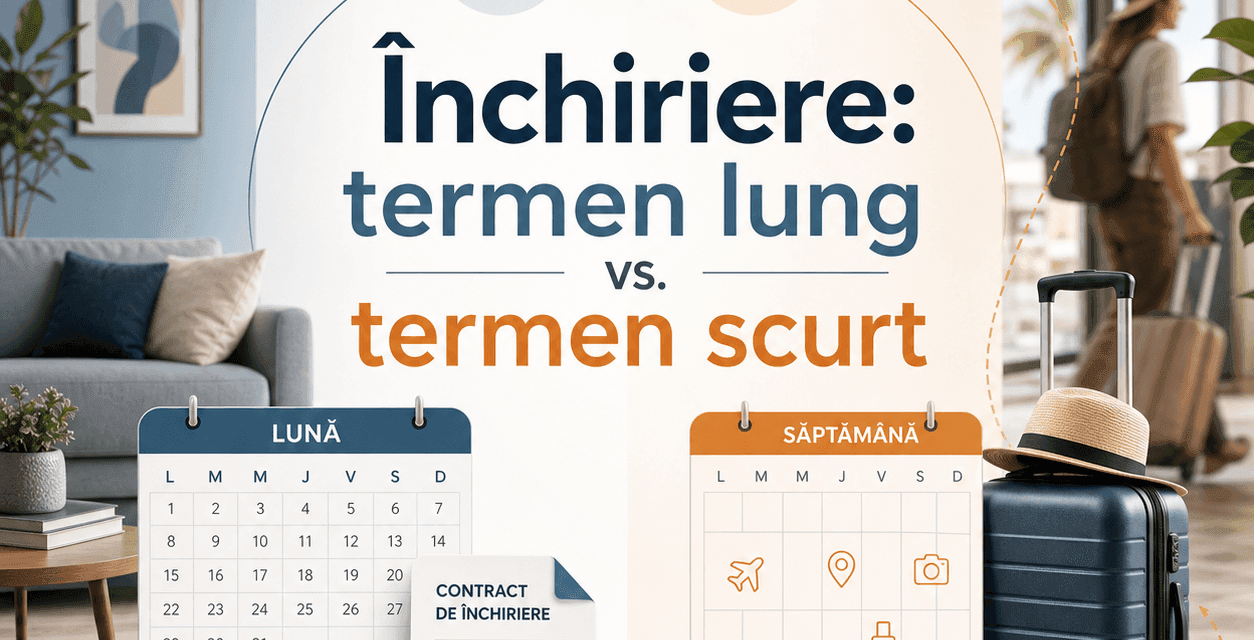 Cum alegi între închirierea pe termen lung și termen scurt