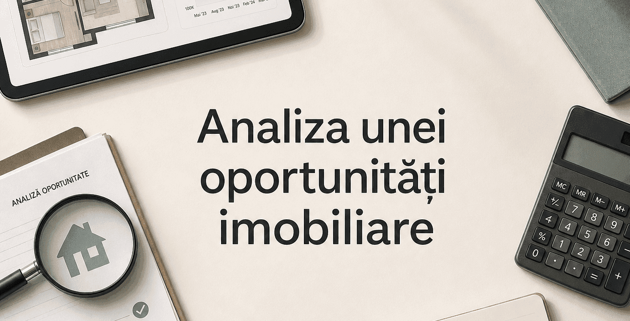 Cum analizezi o oportunitate imobiliară înainte de cumpărare Cum analizezi o oportunitate imobiliară înainte de cumpărare