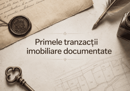 Cum au apărut primele tranzacții imobiliare documentate