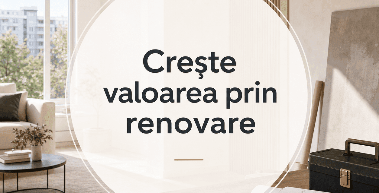 Cum crești valoarea unei proprietăți prin renovare