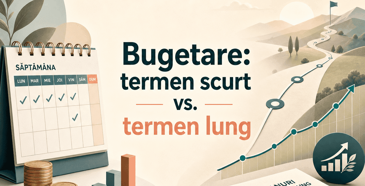 Cum diferă bugetarea pe termen scurt de cea pe termen lung