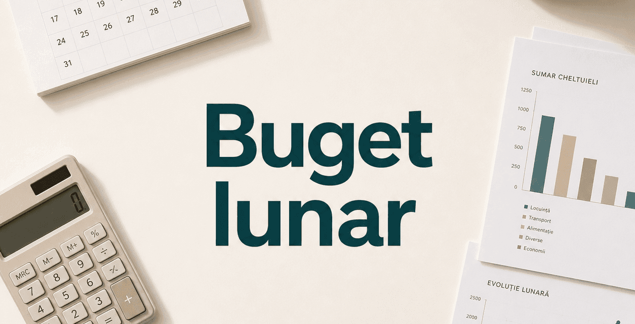 Cum funcționează un buget lunar