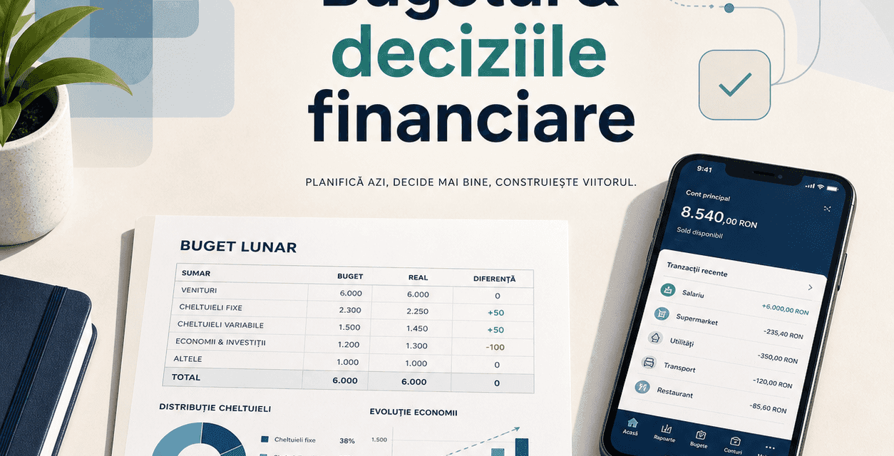 Cum influențează bugetul deciziile financiare