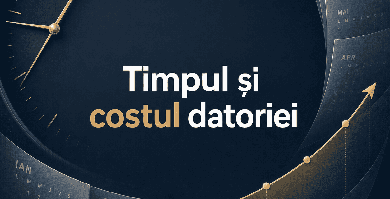 Cum influențează timpul costul unei datorii