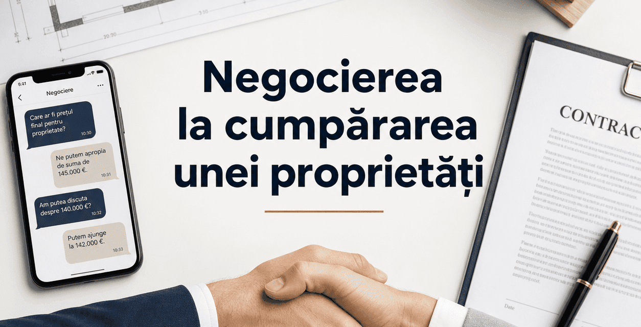 Cum negociezi eficient achiziția unei proprietăți Cum negociezi eficient achiziția unei proprietăți