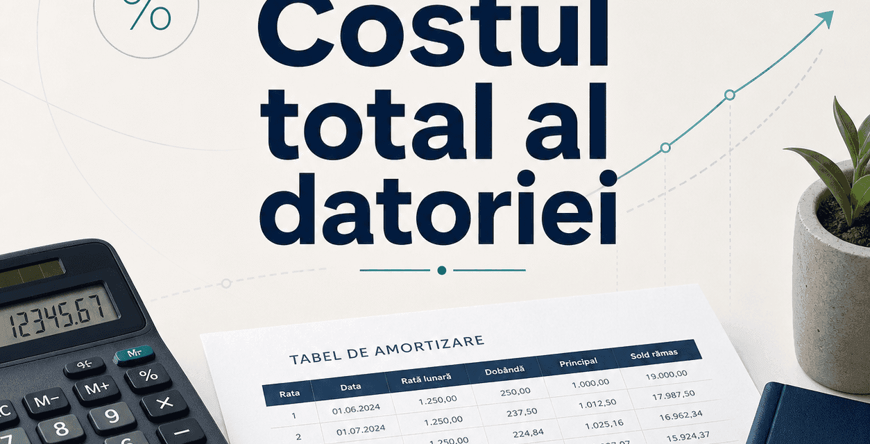 Cum să calculezi costul total al unei datorii