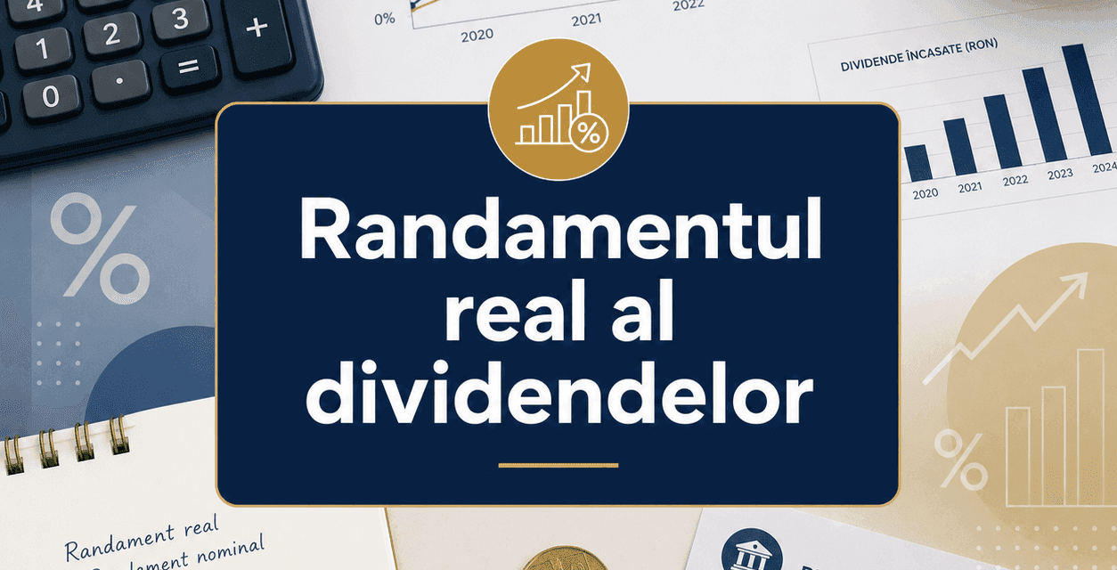 Cum să calculezi randamentul real al dividendelor