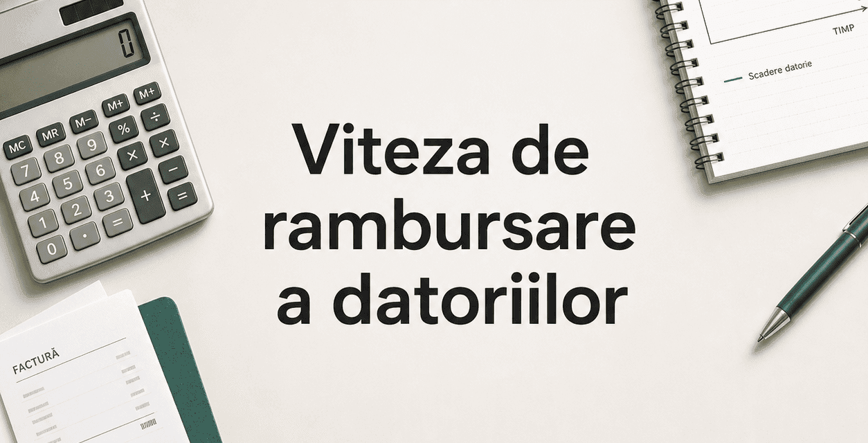 Cum să calculezi viteza de rambursare a datoriilor