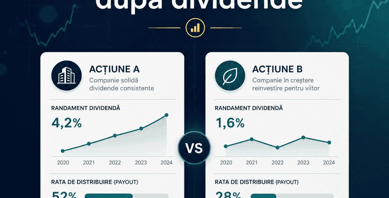 Cum să compari două acțiuni după dividende Cum să compari două acțiuni după dividende