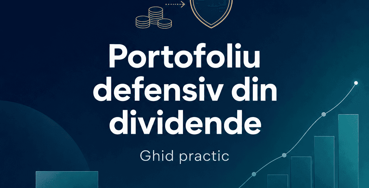 Cum să construiești un portofoliu defensiv bazat pe dividende