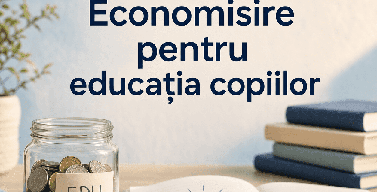 Cum să economisești pentru educația copiilor