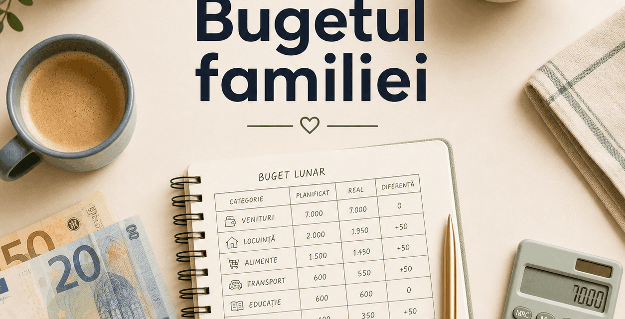 Cum să faci un buget pentru o familie