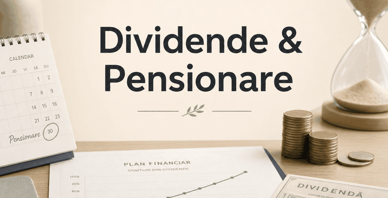 Cum să folosești dividendele în planificarea pensionării