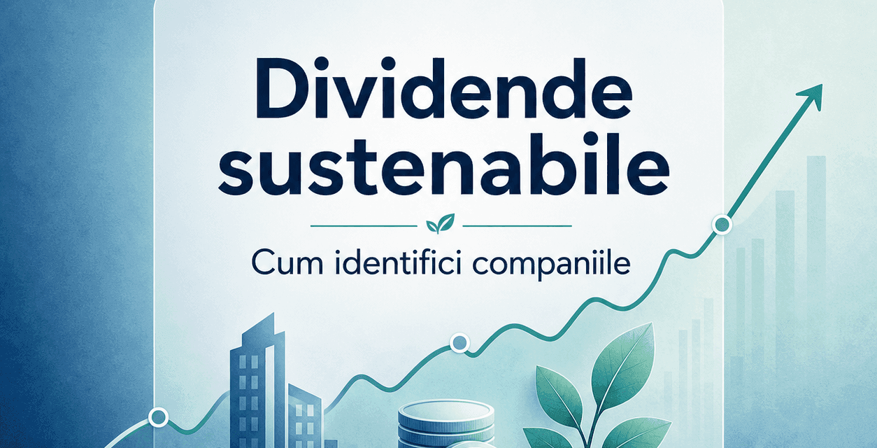 Cum să identifici companiile cu dividende sustenabile