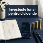 Cum să investești lunar pentru venituri din dividende