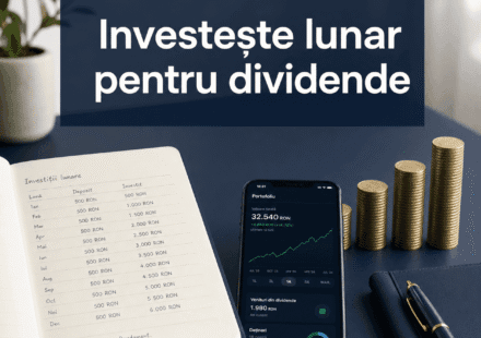 Cum să investești lunar pentru venituri din dividende