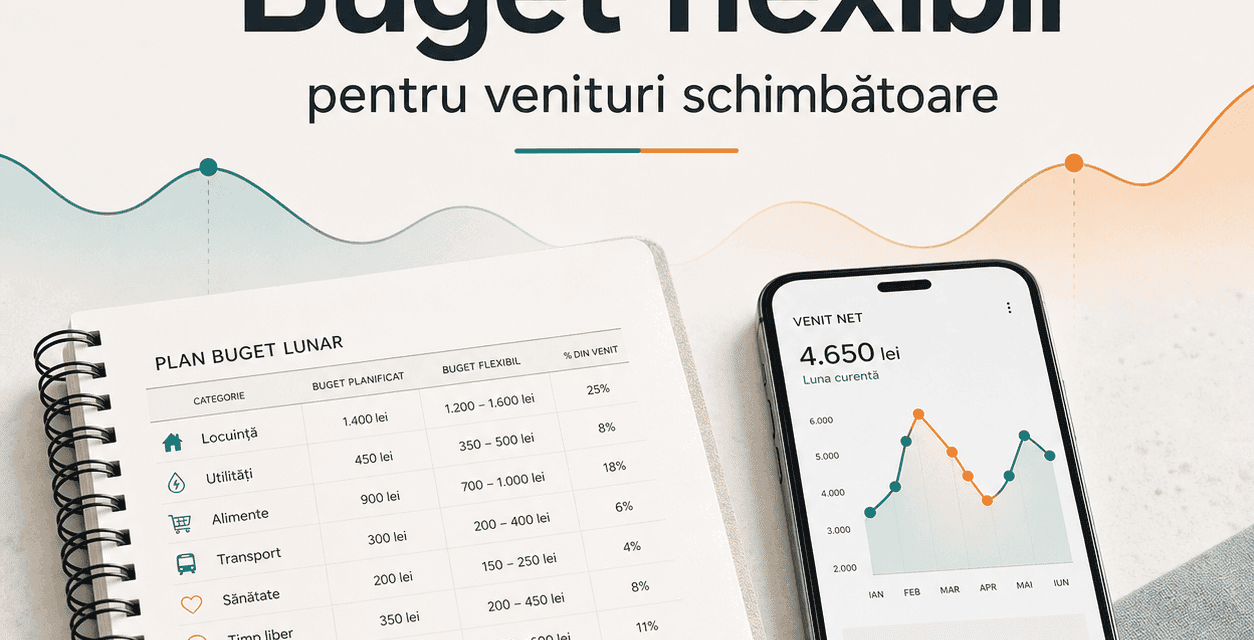 Cum să îți adaptezi bugetul la schimbările de venit