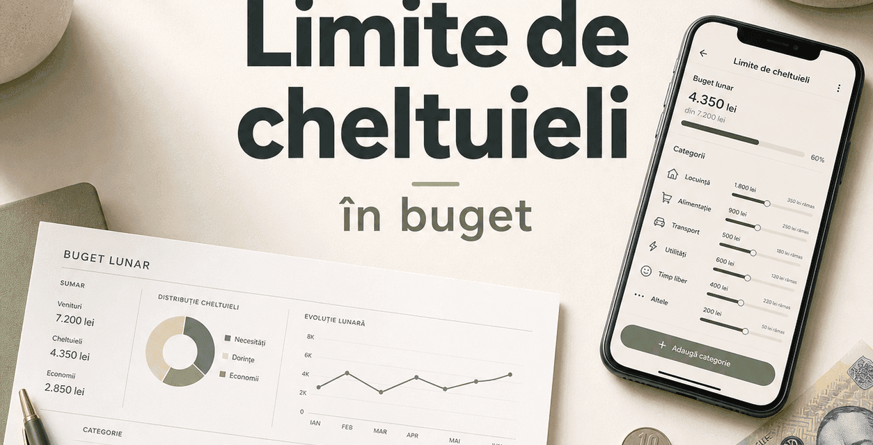 Cum să stabilești limite de cheltuieli în buget