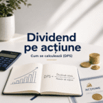 Cum se calculează dividendul pe acțiune