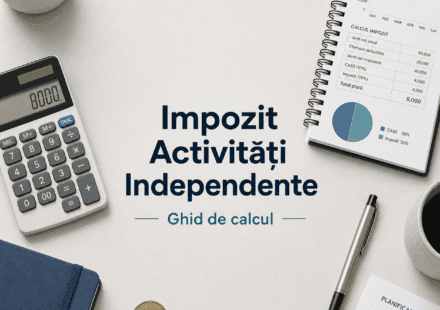 Cum se calculează impozitul pentru activități independente