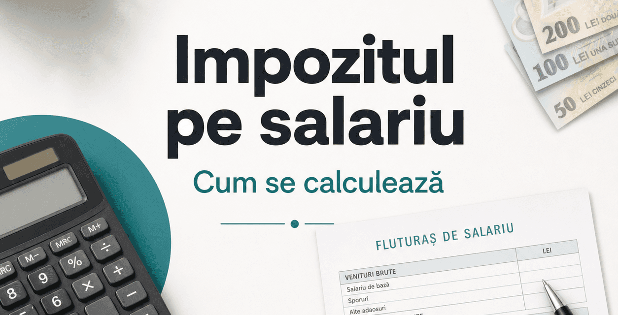 Cum se calculează impozitul pentru un salariu