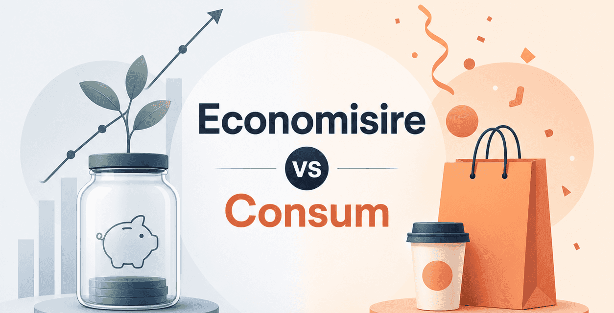 Cum se compară economisirea și consumul imediat