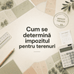 Cum se determină impozitul pentru terenuri