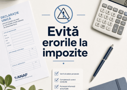 Cum se evită erorile la declararea impozitelor