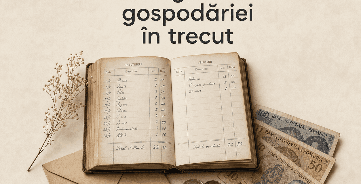 Cum se organizau bugetele gospodăriilor în trecut