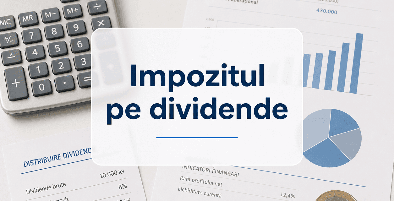 Cum se stabilește impozitul pentru dividende Cum se stabilește impozitul pentru dividende