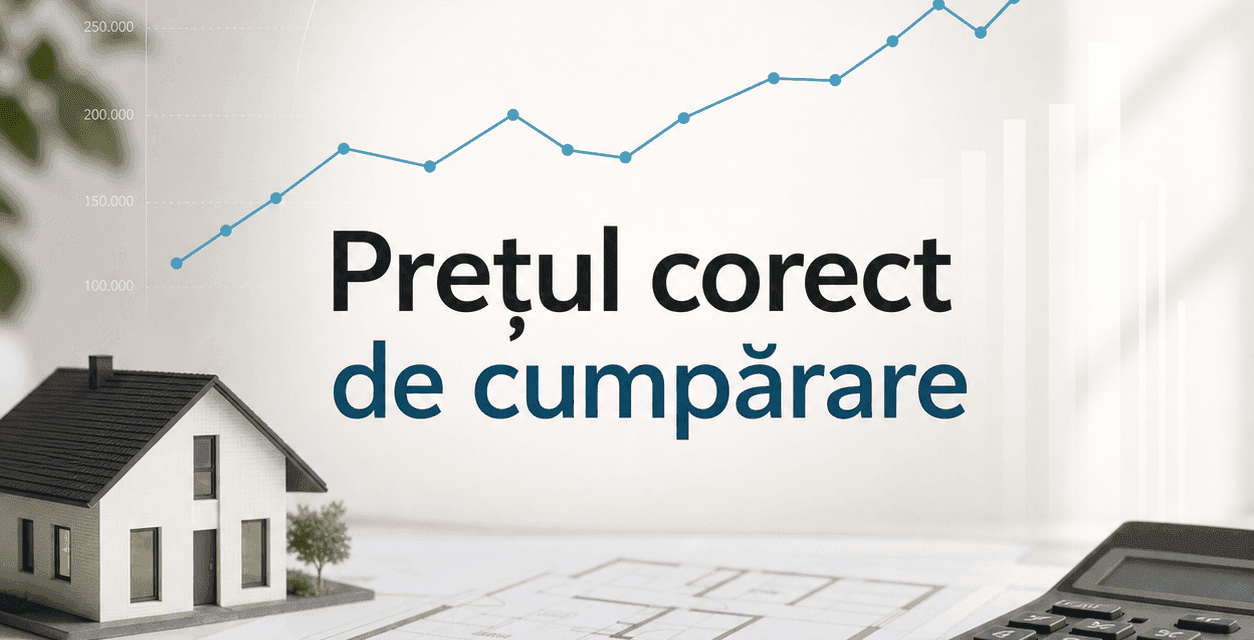 Cum stabilești prețul corect de cumpărare al unei proprietăți