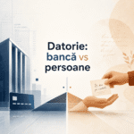 Datoria față de bancă versus datoria față de persoane fizice