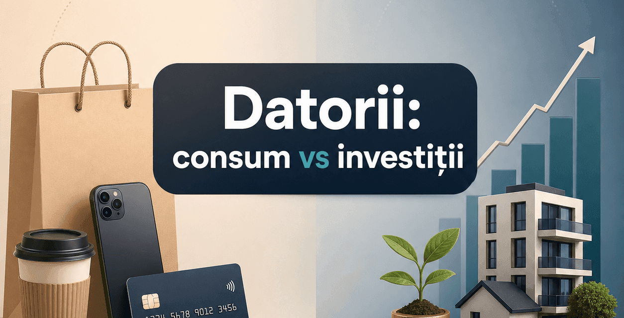 Datoriile de consum versus datoriile pentru investiții