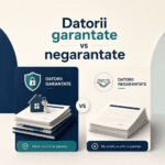 Datoriile garantate versus datoriile negarantate