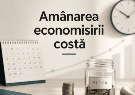 De ce amânarea economisirii poate costa scump