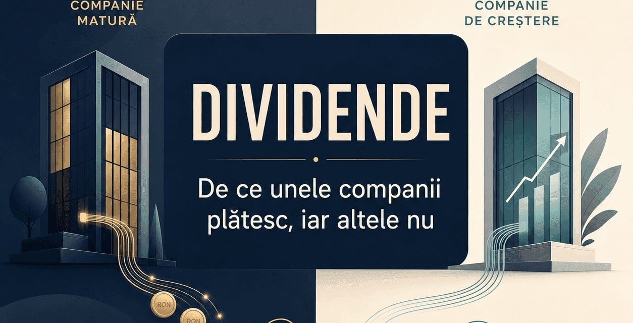 De ce unele companii plătesc dividende iar altele nu