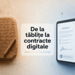 De la datorii scrise pe tăblițe la contracte digitale